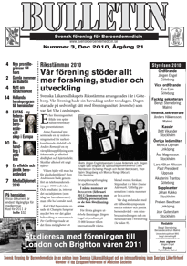 Bulletin nummer 3 2010