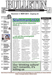 Bulletin nummer 3 2011